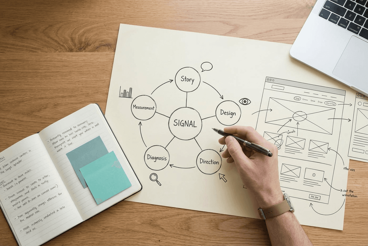 The Signal Method — seven-pillar framework diagram
